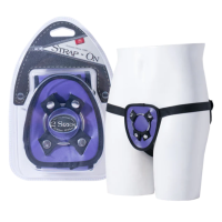 Excellent Power Strap On Harness (Purple)